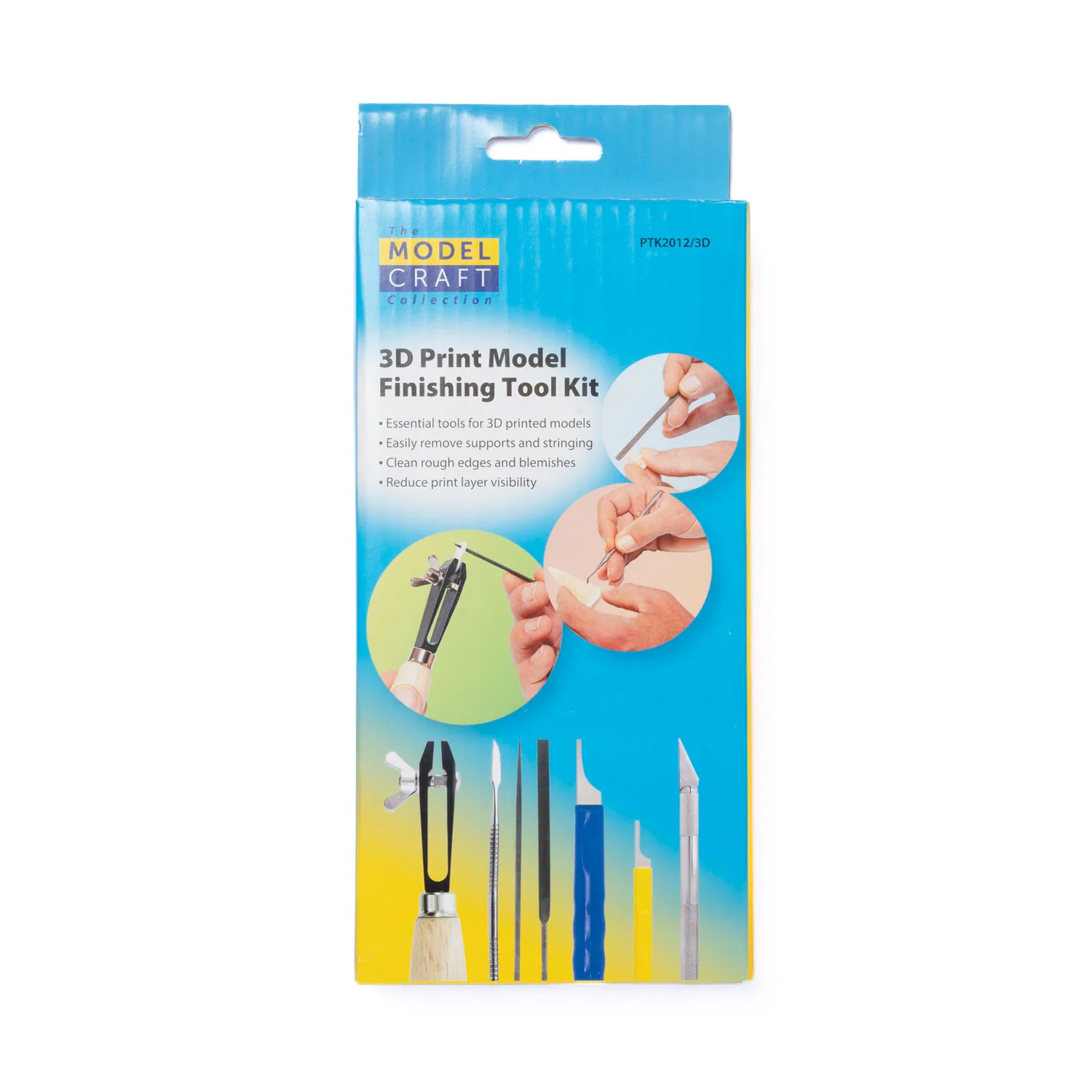 Modelcraft 3D Print Model Finishing Tool Kit