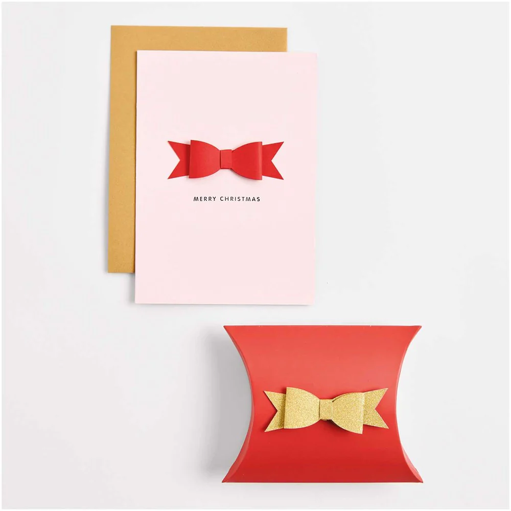 Paper Poetry 3D Red Bow Red Stickers - Image 2