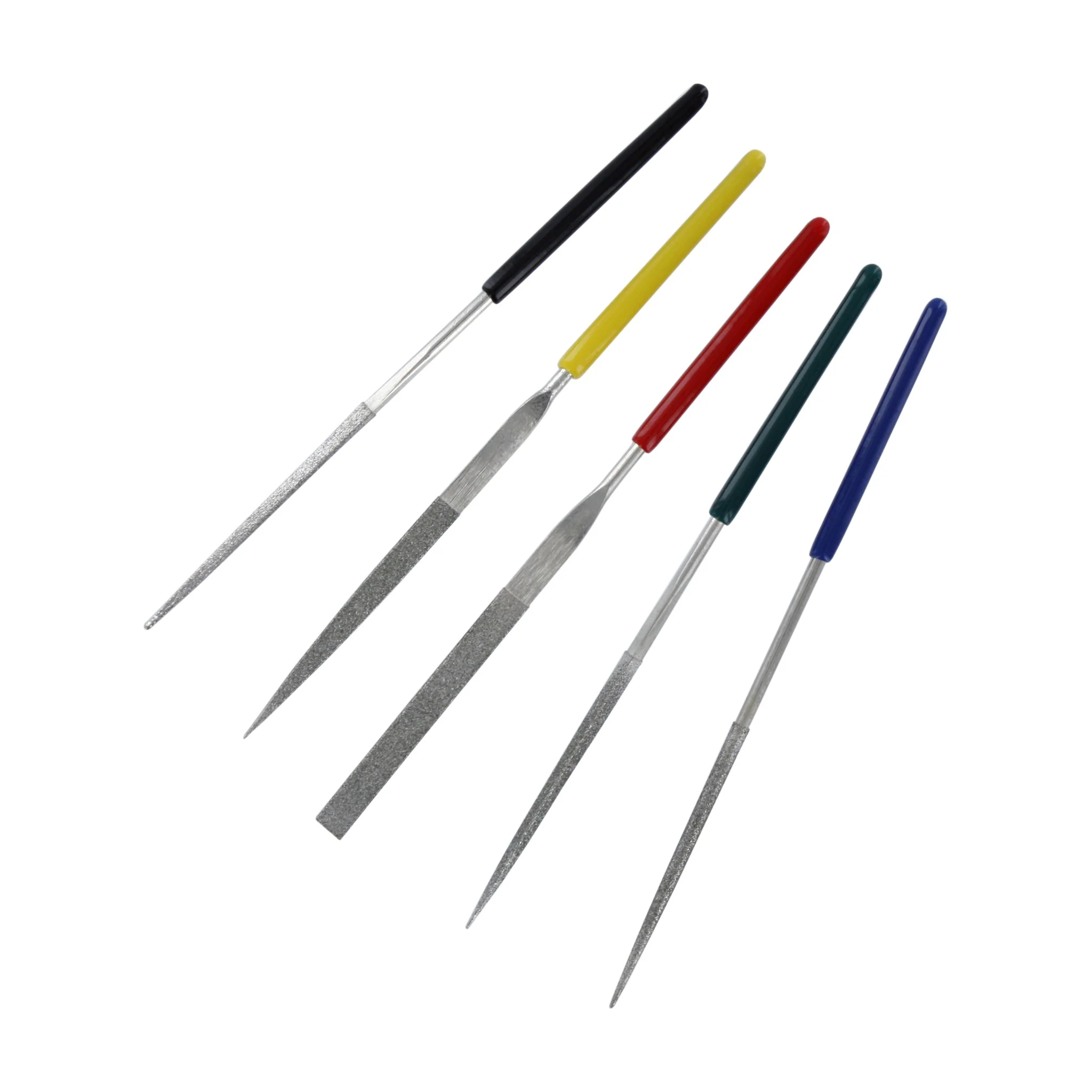 5Pc Diamond File Set 100mm