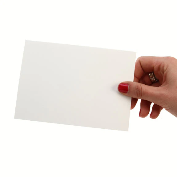 A6 White Card Blanks & Envelopes 10pk 300gsm - Image 2