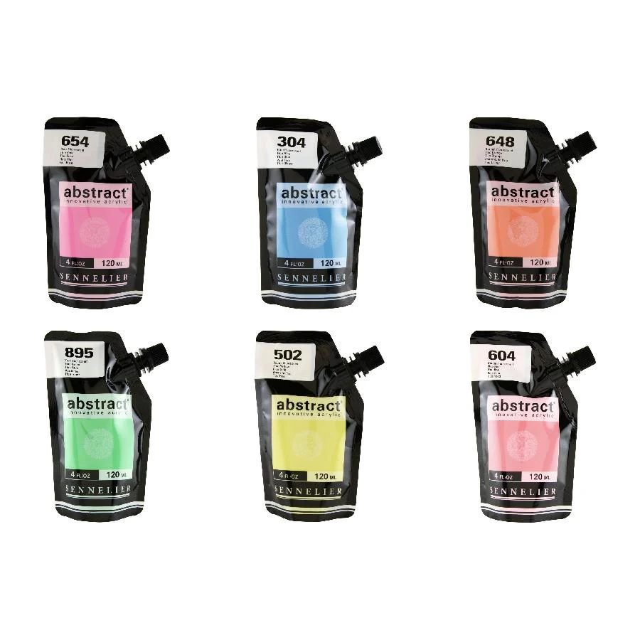 Abstract 120ml Fluorescent