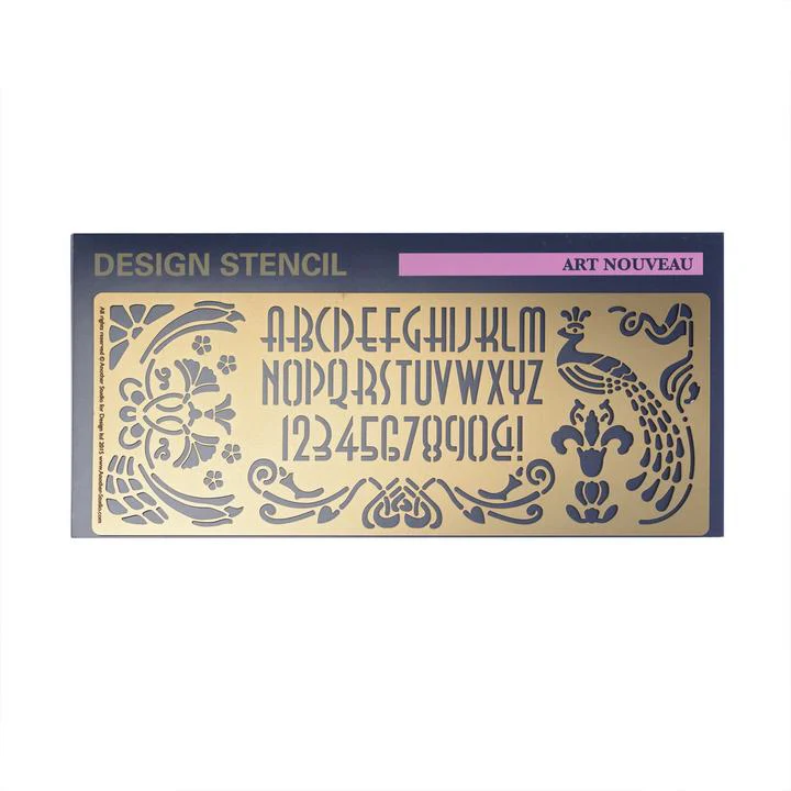 Another Studio - Design Stencil - Art Nouveau