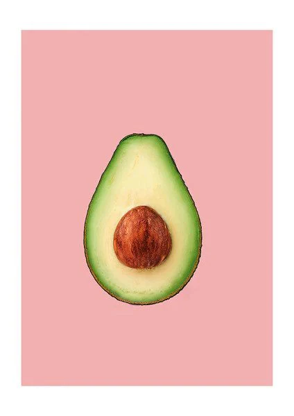 Avocado Greetings Card