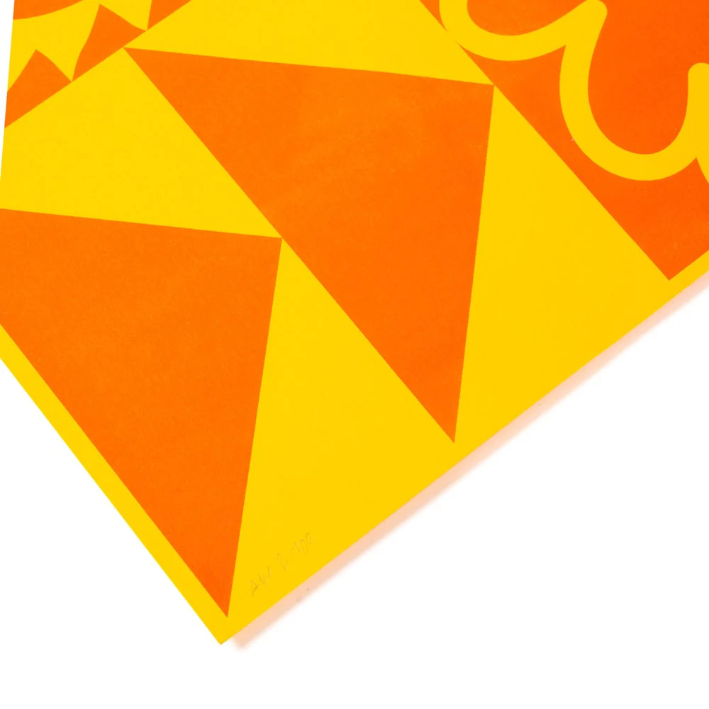 AW Elements Riso Print – Citrine A3 - Image 2