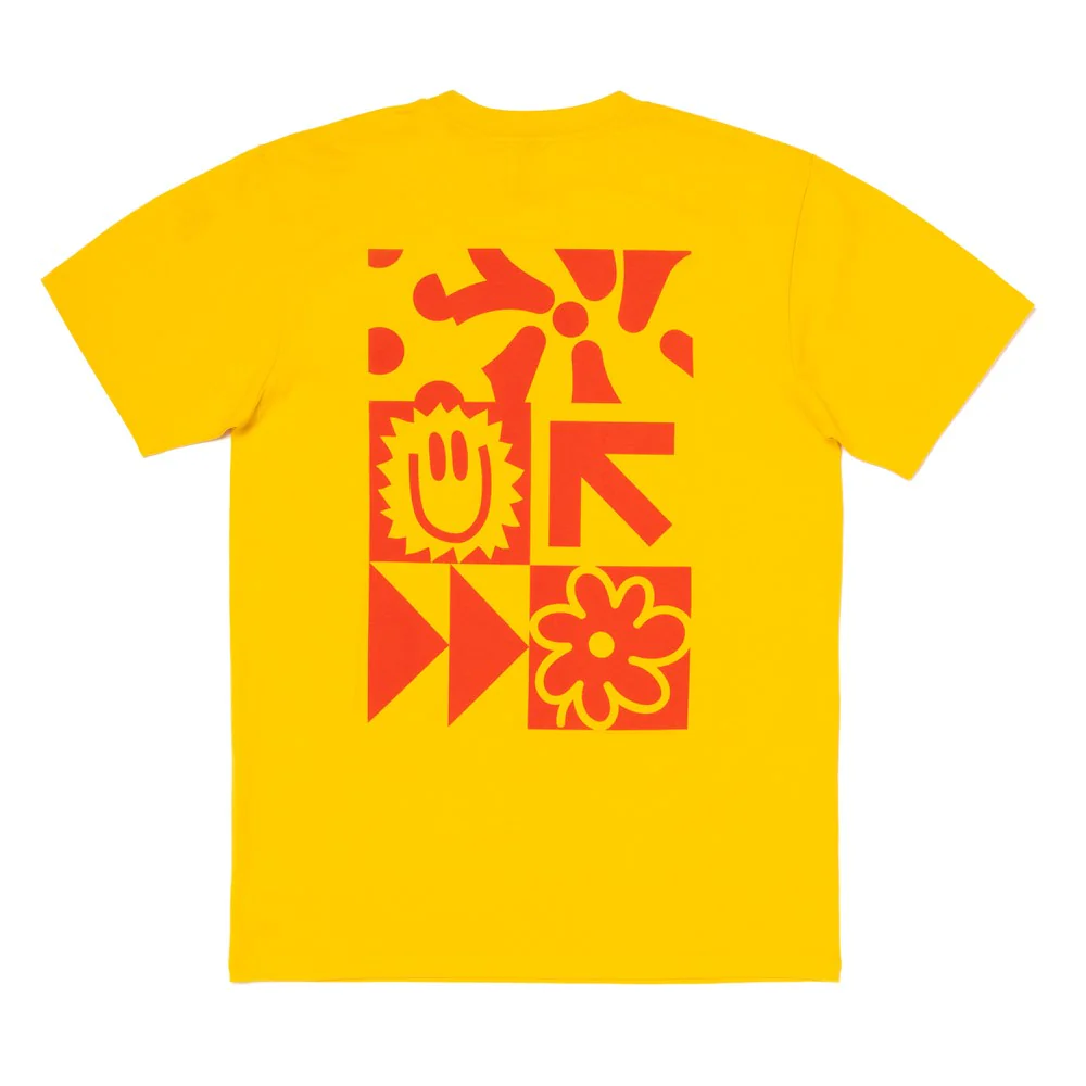 AW Elements T-Shirt – Yellow - Image 6