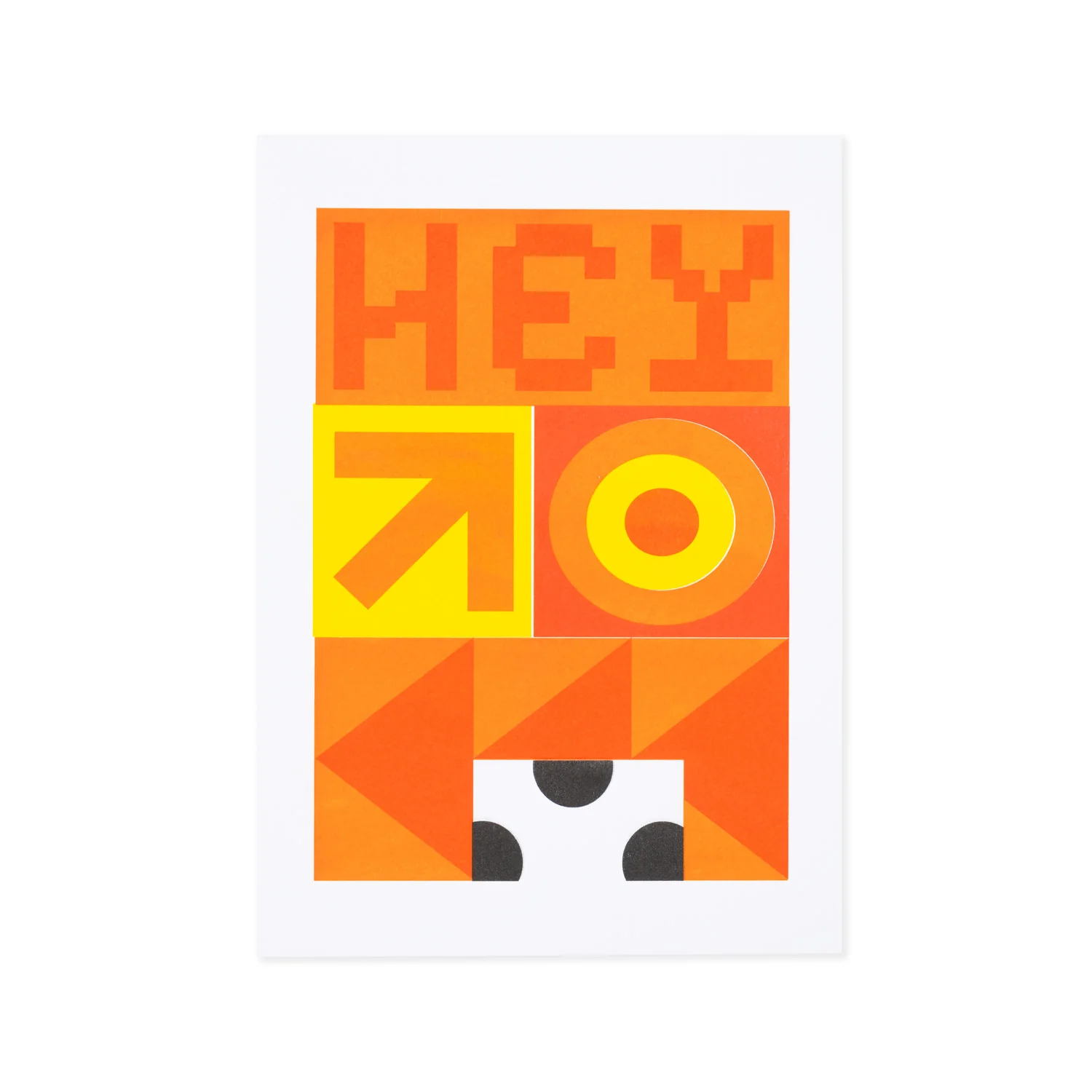 AW Riso Print – Hey A5
