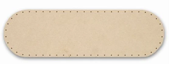 Basket Base Oval MDF 40 x 12 cm