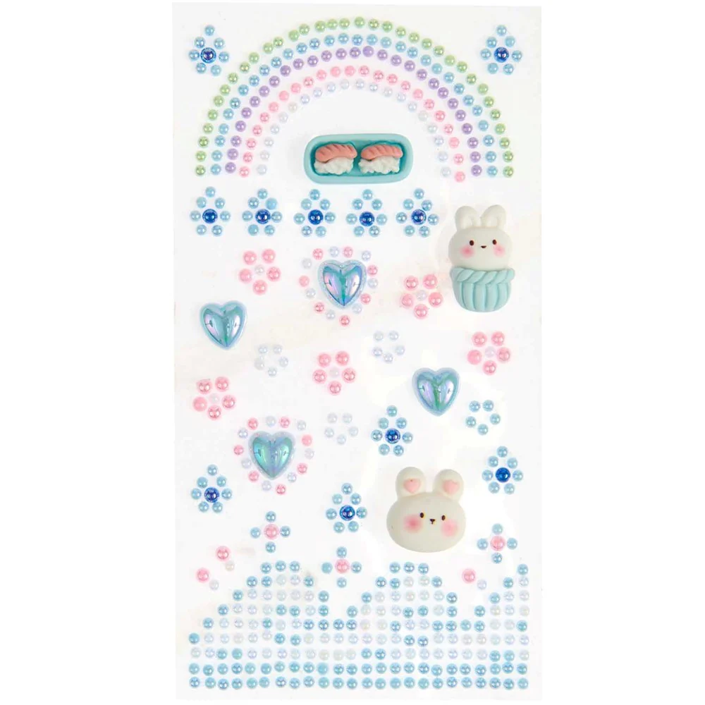 Paper Poetry 3D Blue Pearl Stickers