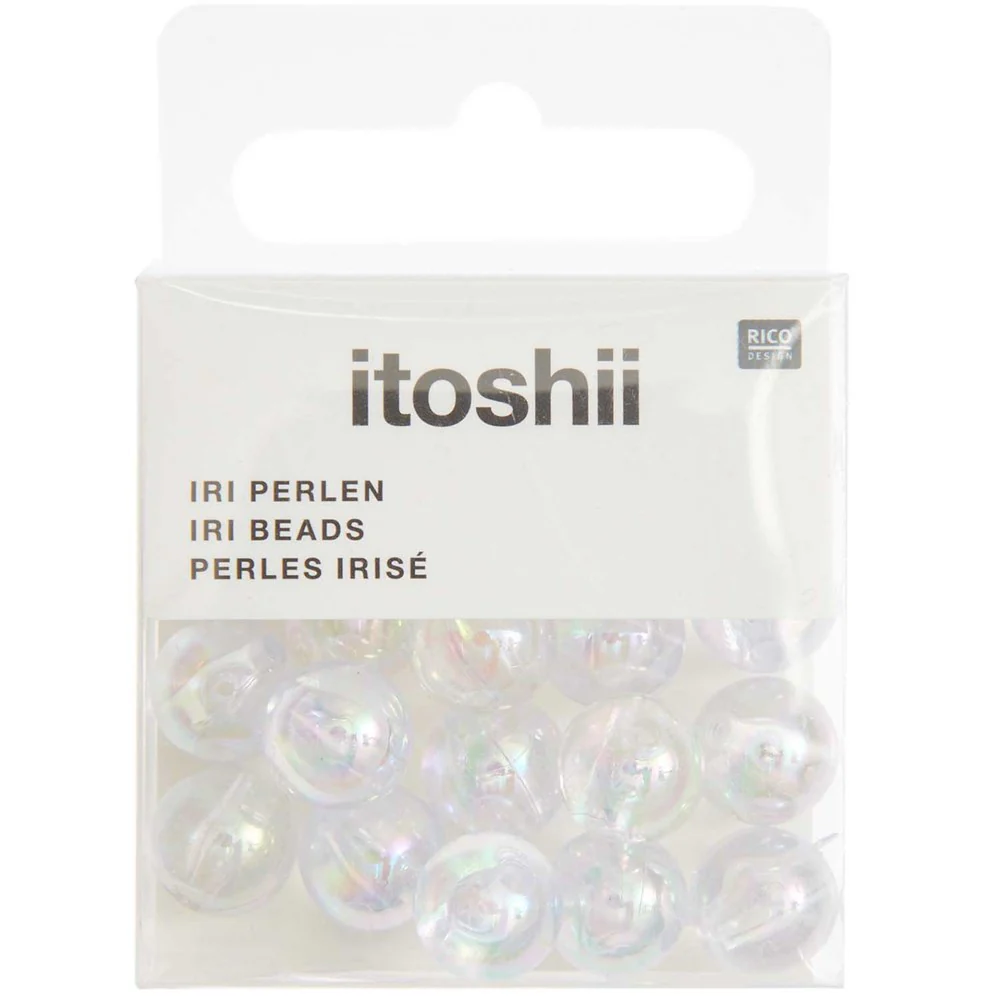 Itoshii Round Iridescent Beads