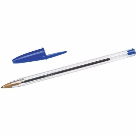 Bic Cristal Ball Point Blue Pens - Box of 10