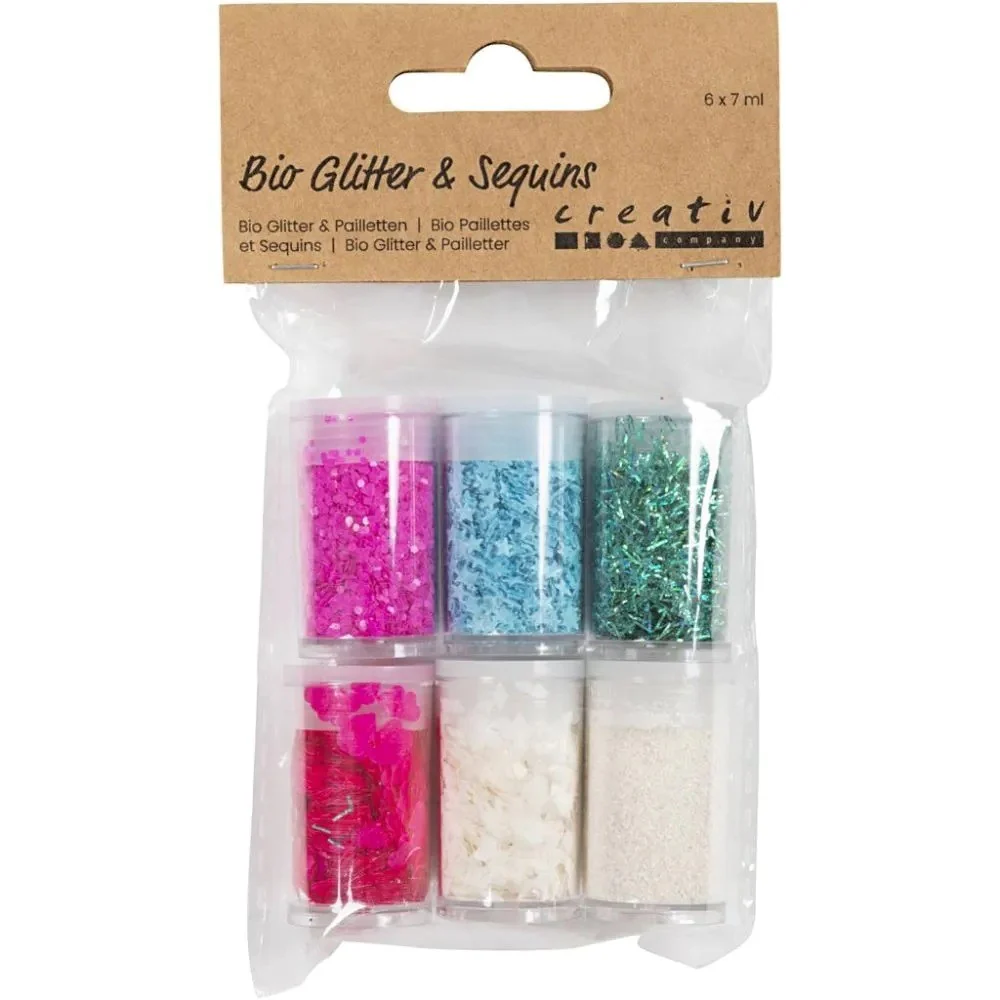 Biodegradable Sparkles & Sequins Pastels