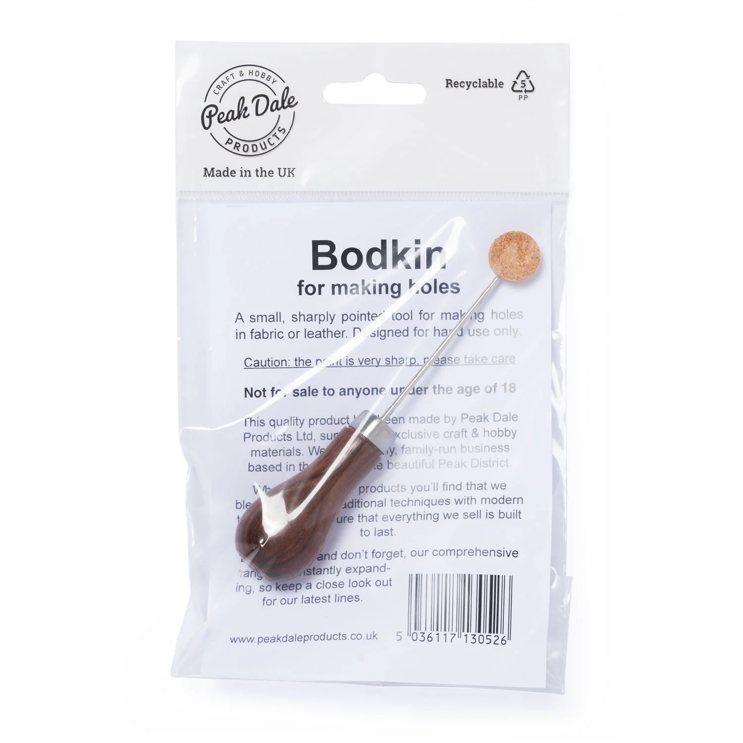 Bodkin Tool for making holes - Image 3