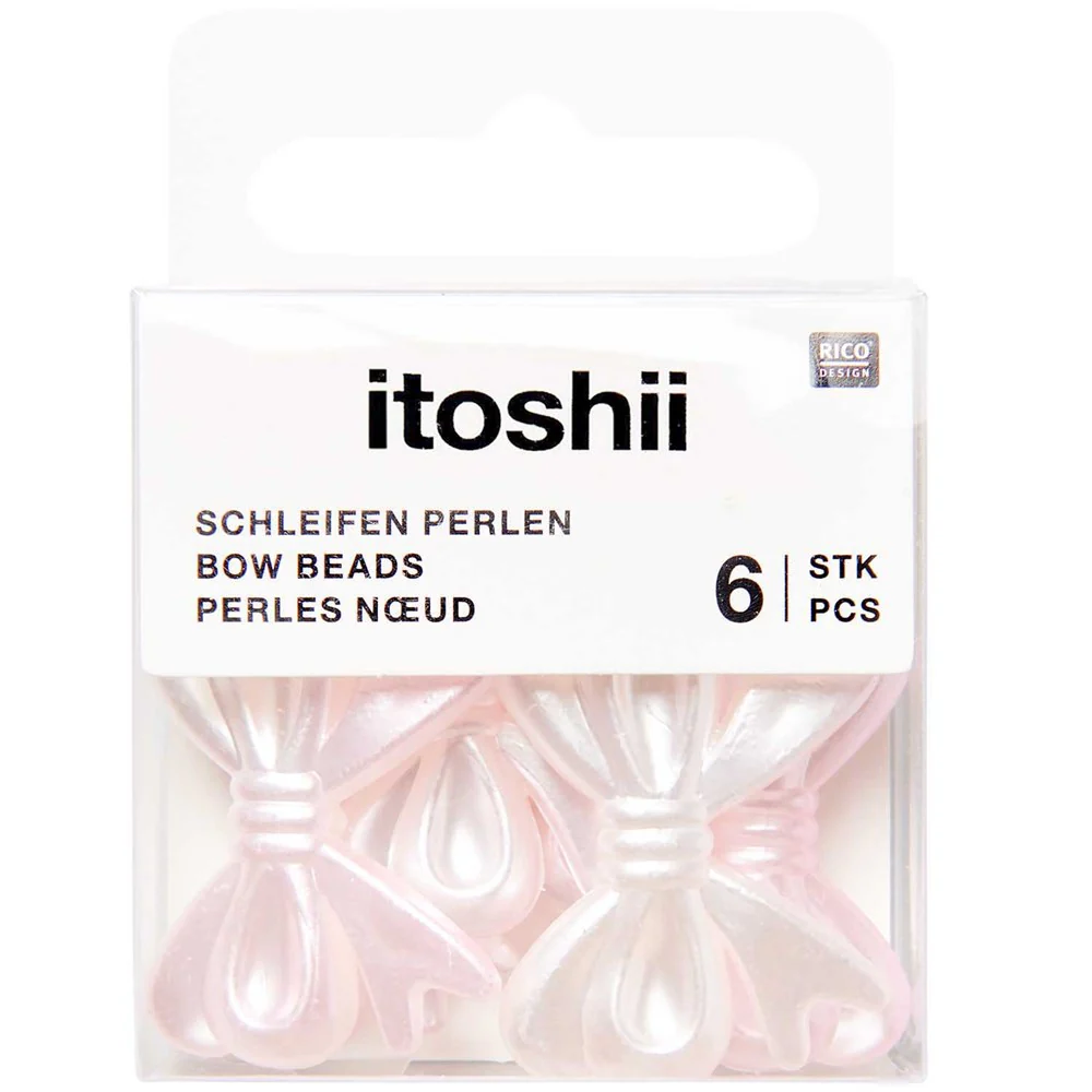 Itoshii Bow Beads Pearl Rose