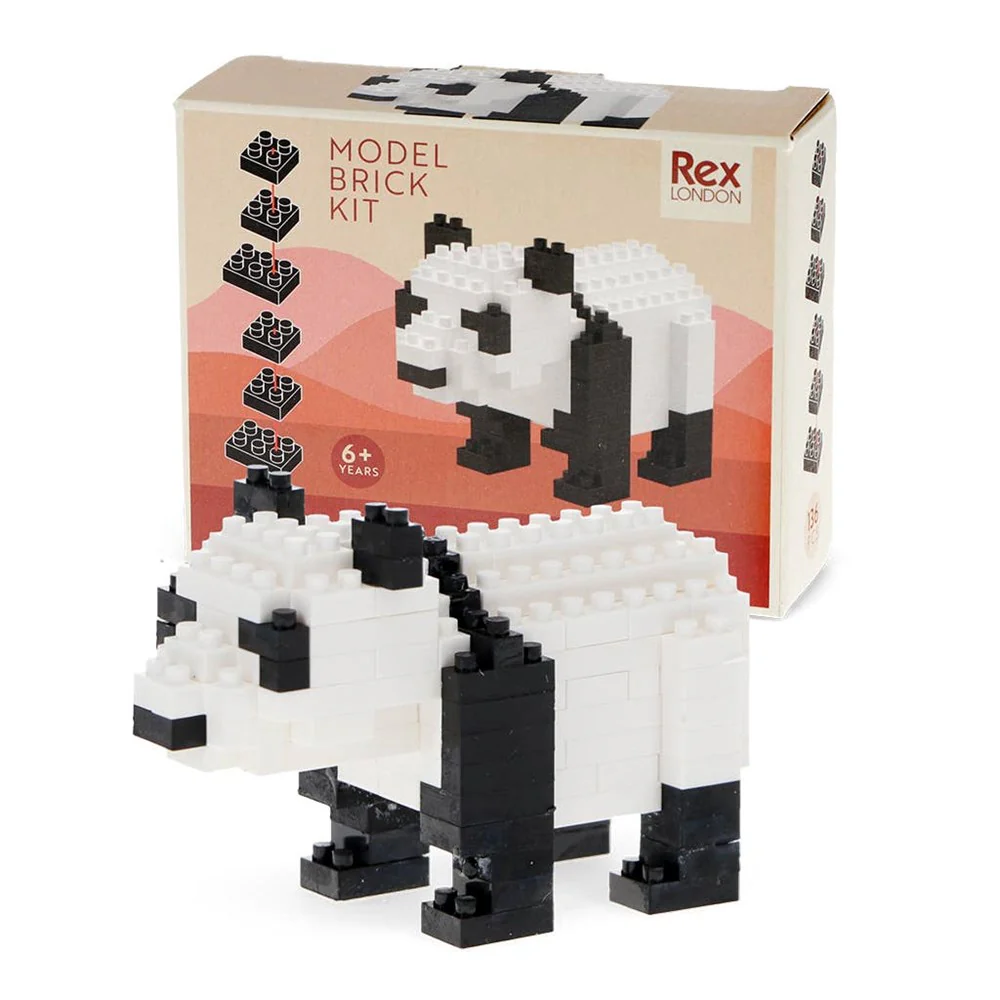 Build your own model brick kit - Panda