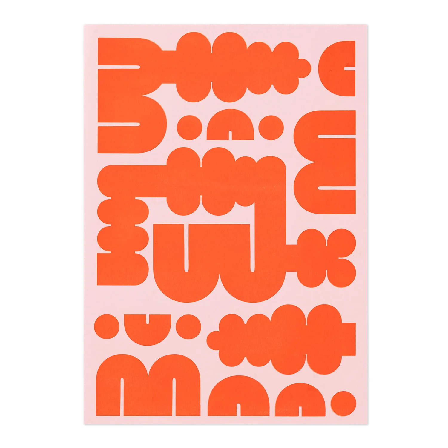 Bump A3 Riso Print - Candy