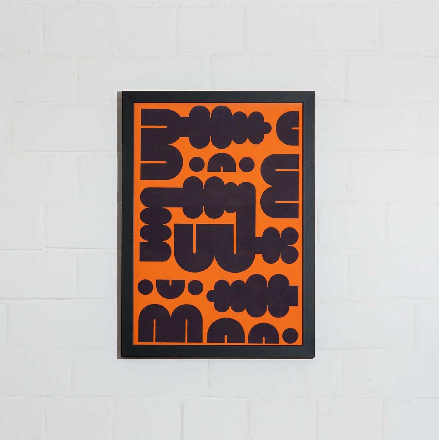 Bump A3 Riso Print - Tangerine - Image 2