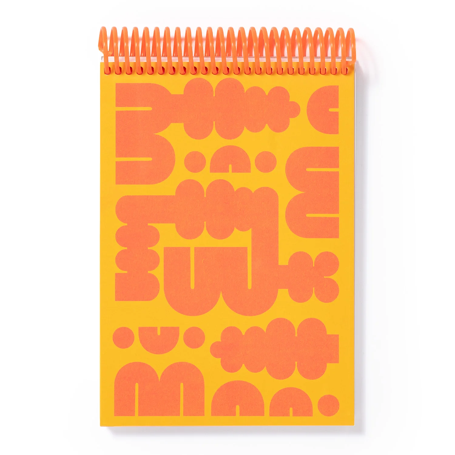 Bump Spiral Notebook - Citrine
