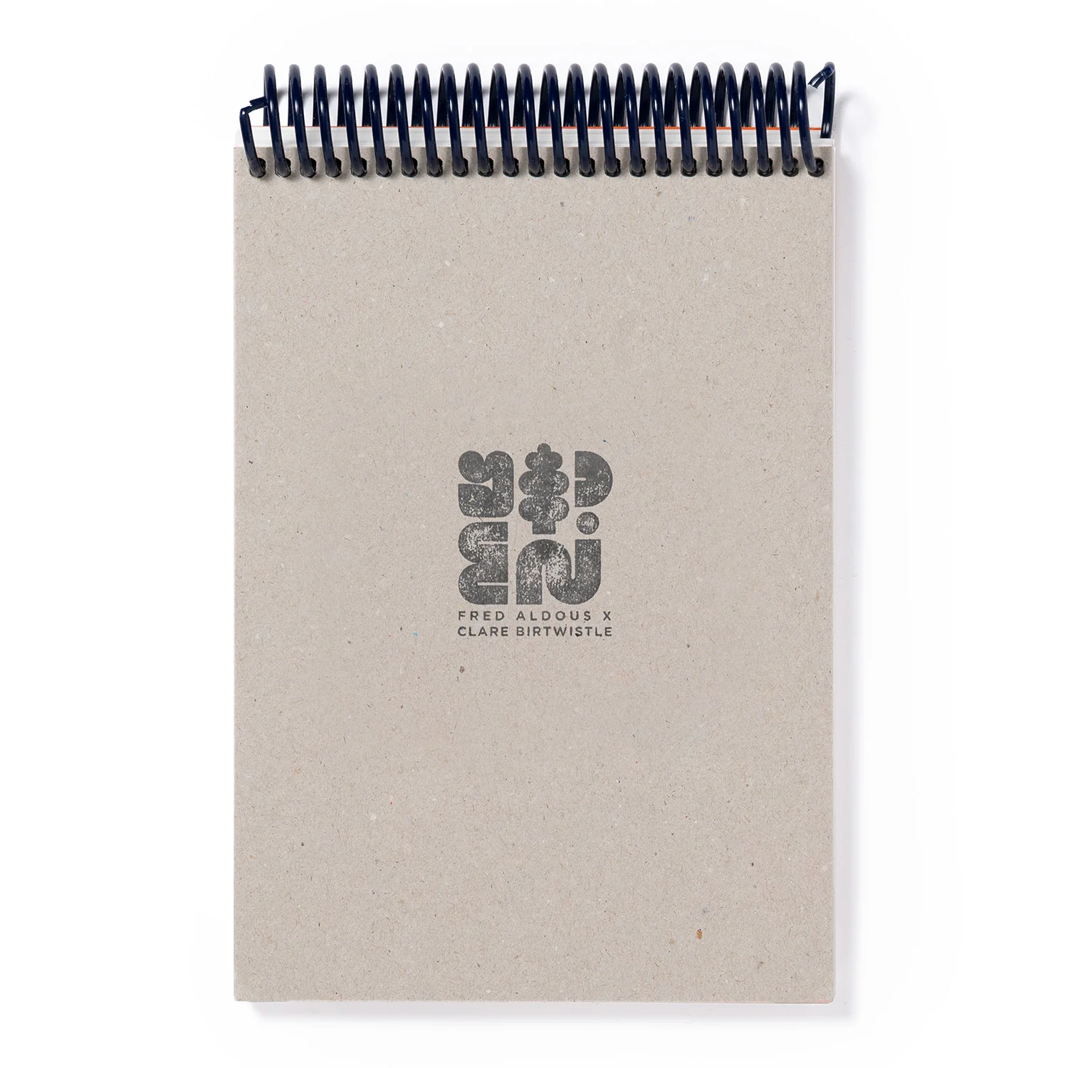 Bump Spiral Notebook - Tangerine - Image 4