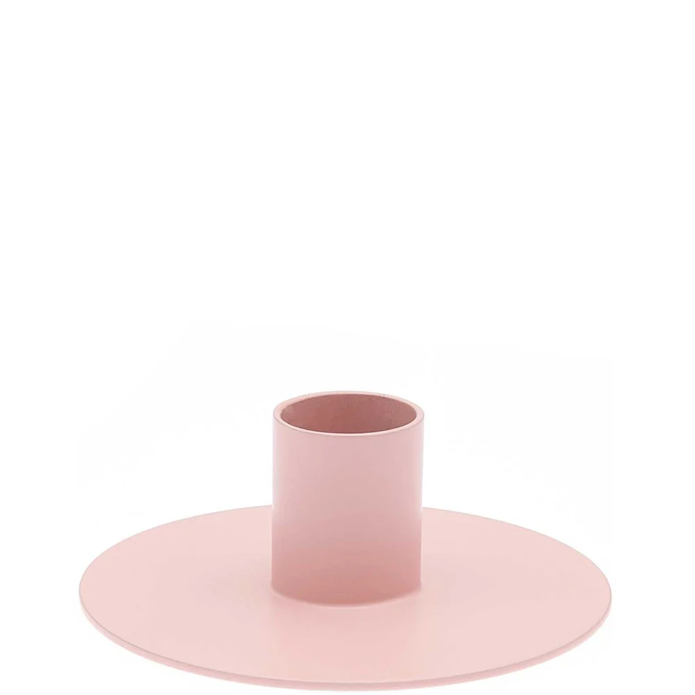 Rico Small Metal Candle Holder Pink