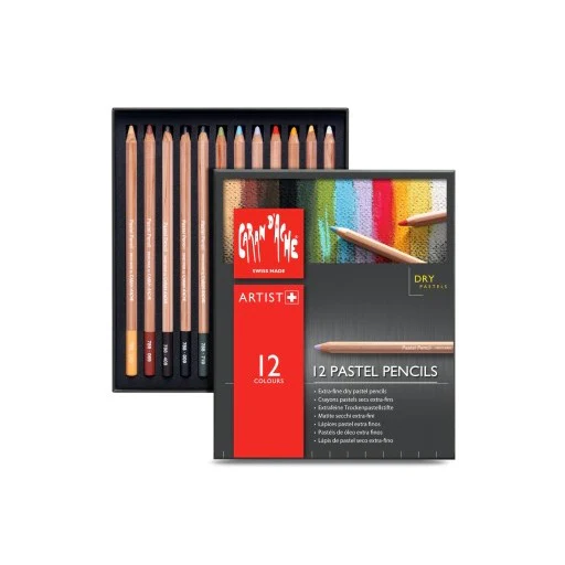 Caran D'Ache Pastel Pencil Set of 12