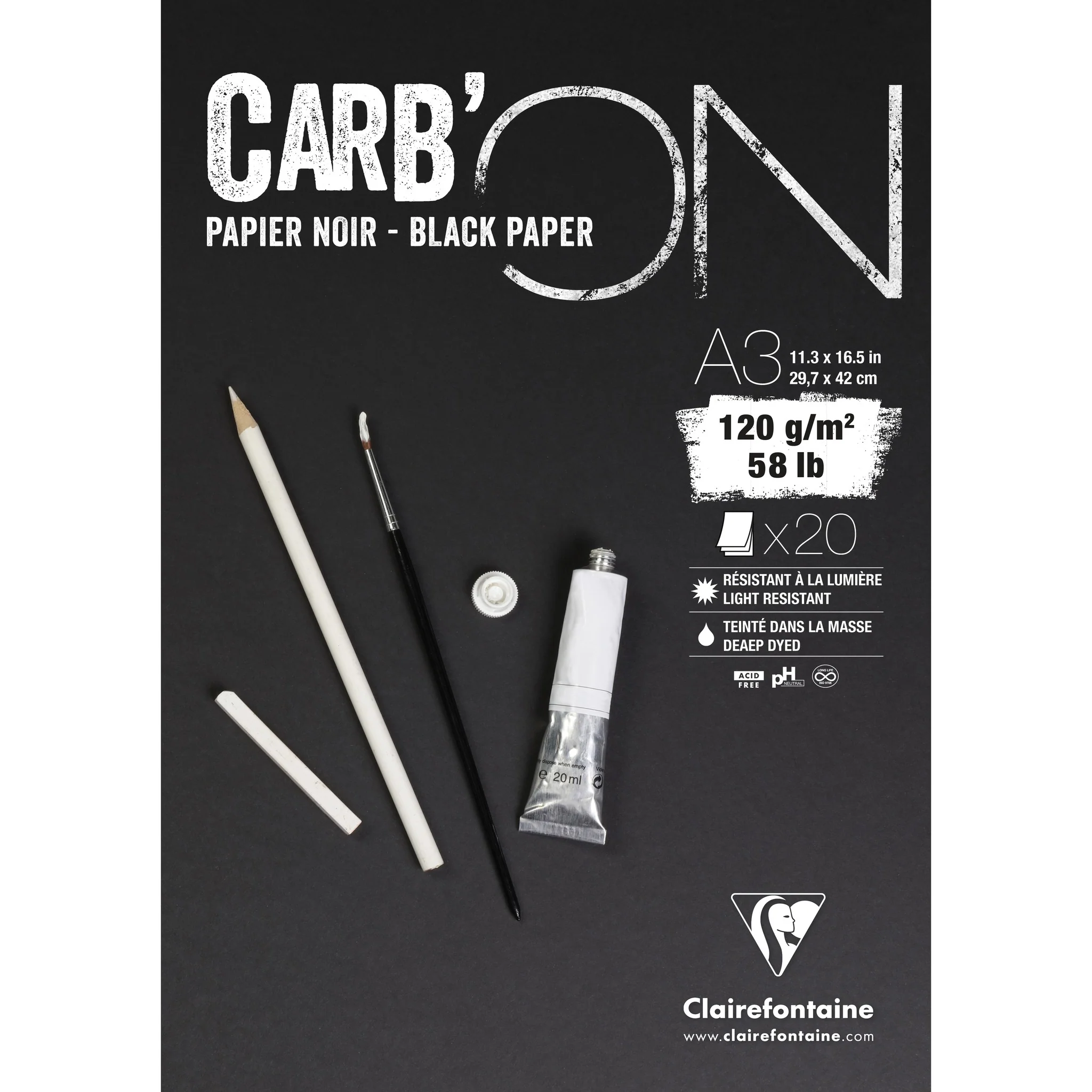 CarbON A3 Glued Pad