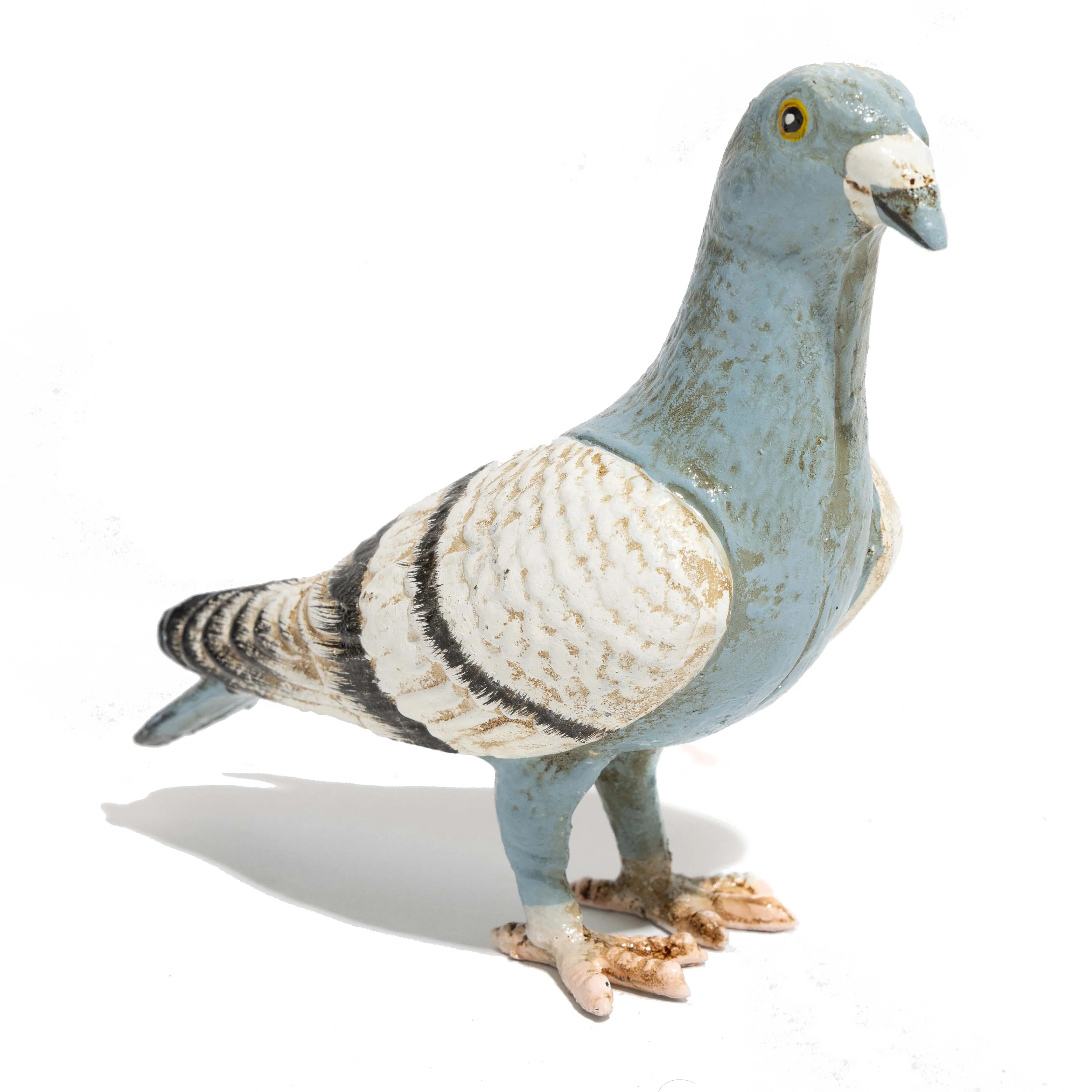 Cast Iron Pigeon Figure