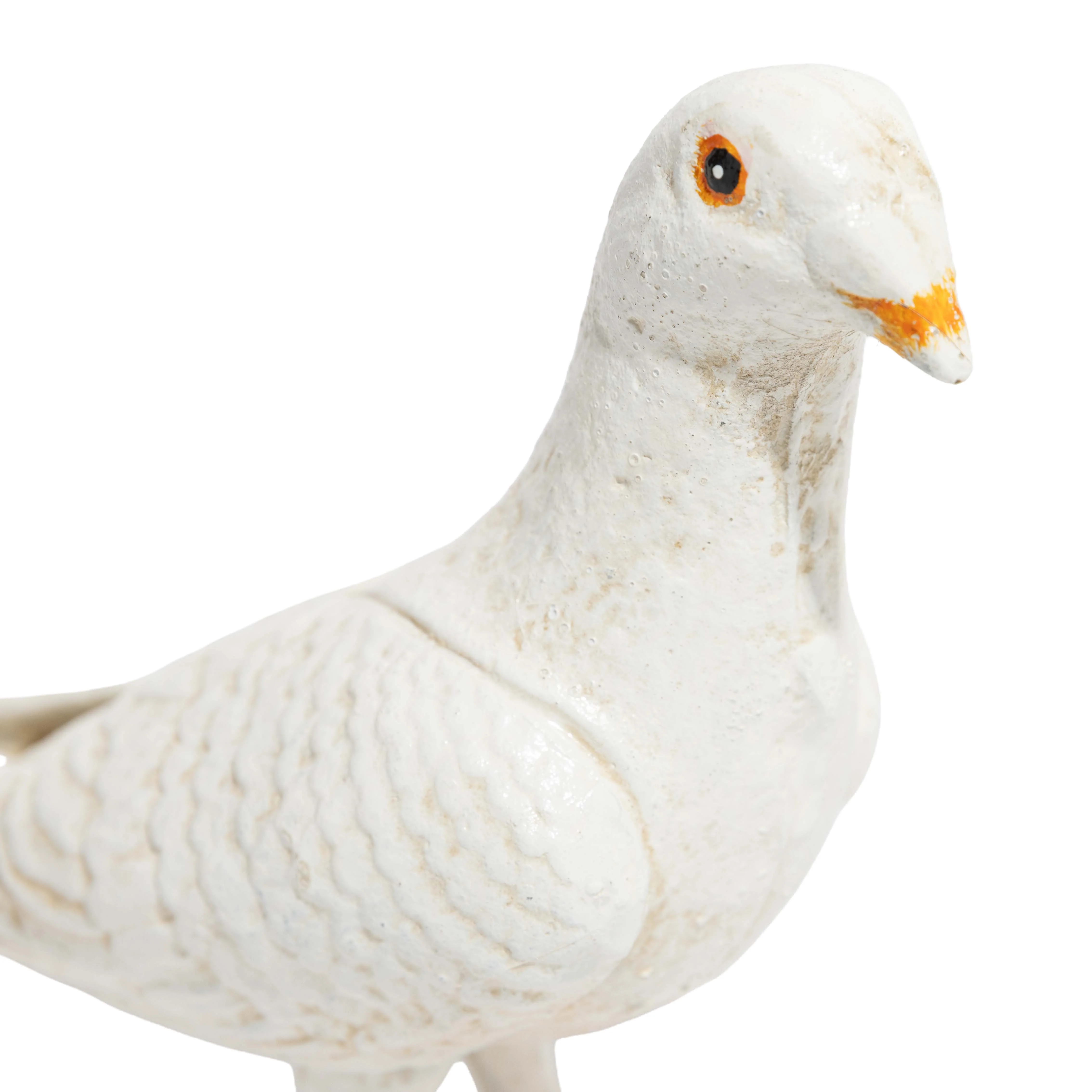 Cast Iron White Dove Figure - Image 2