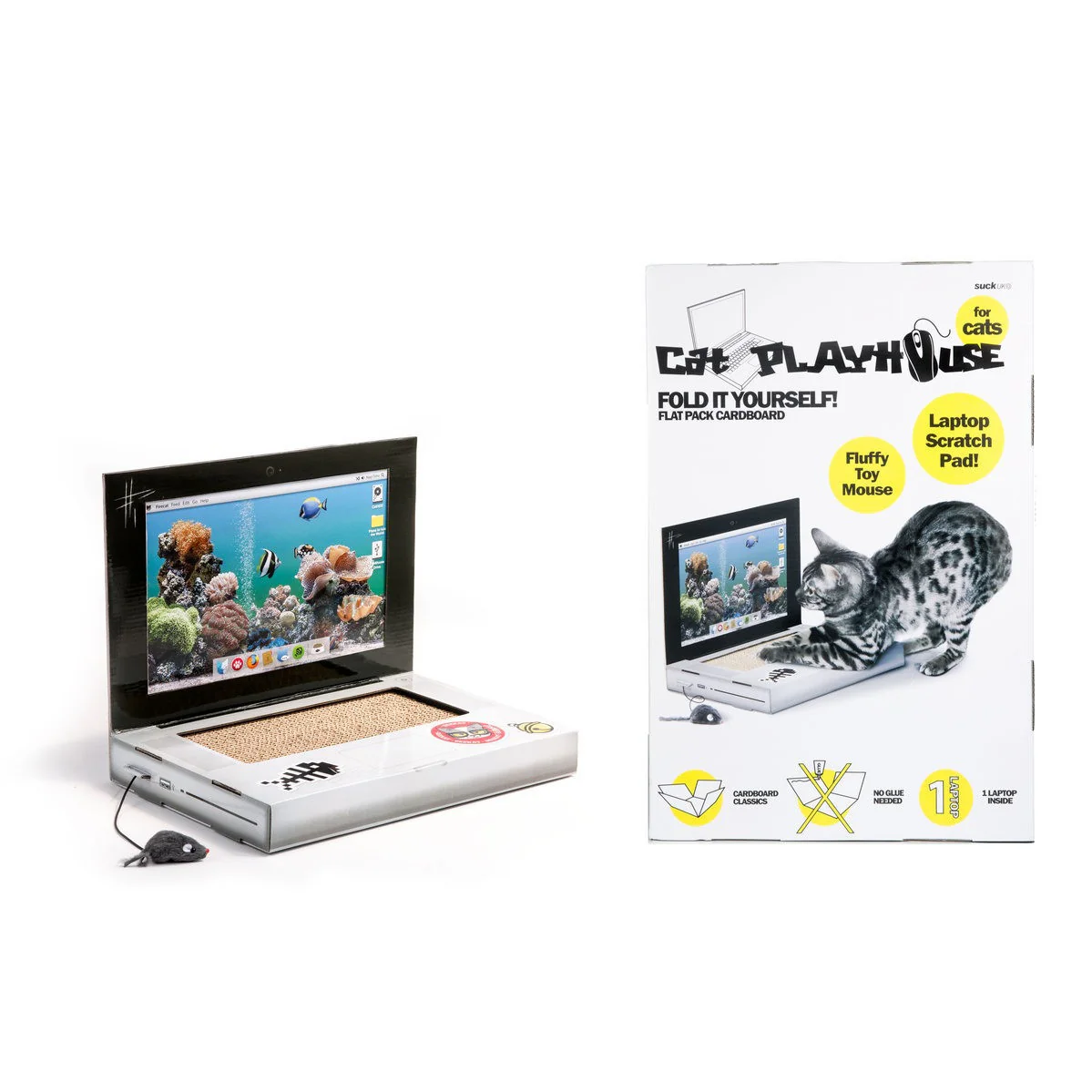 Cat Laptop Scratch Pad