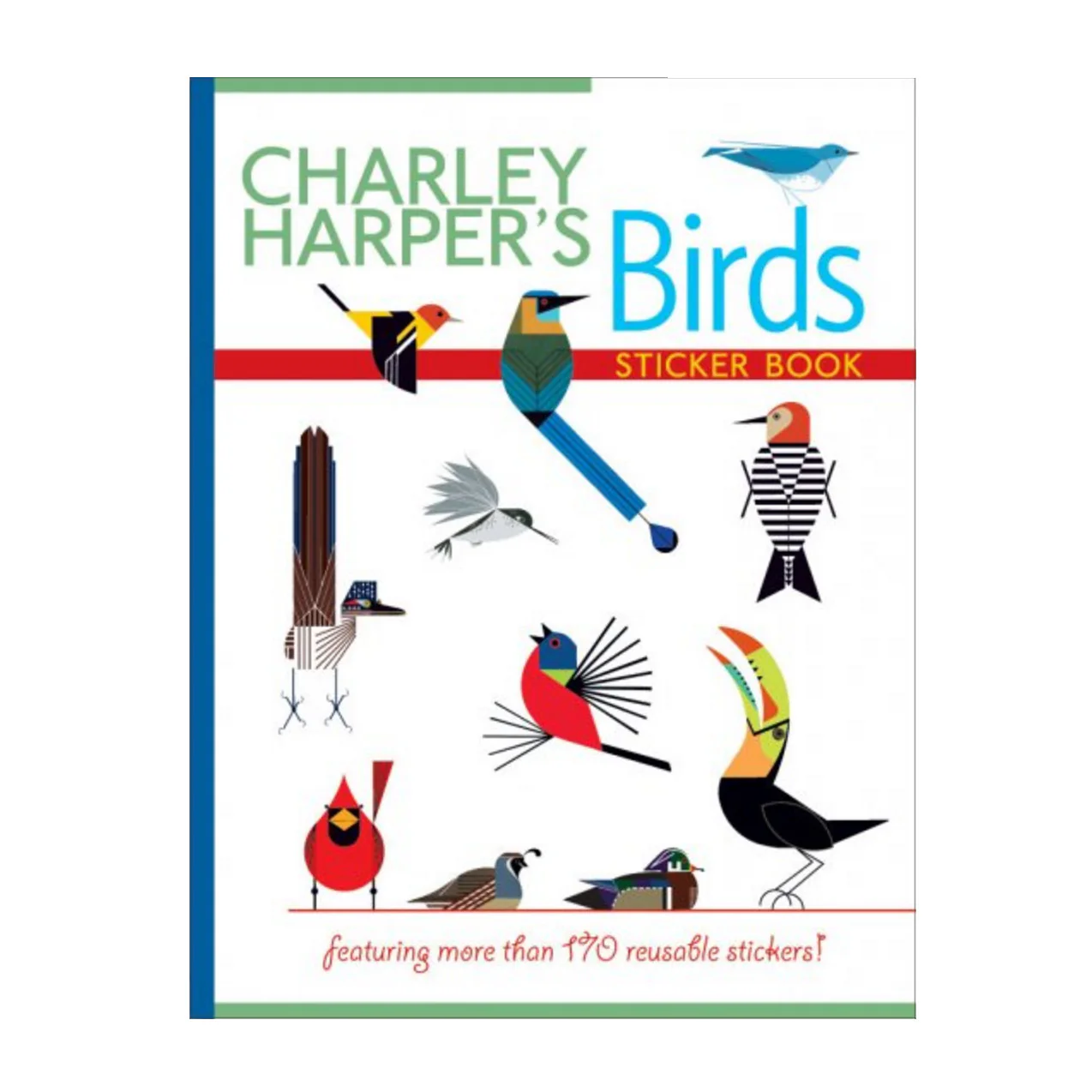 Charley Harper: Sticker Book - Birds