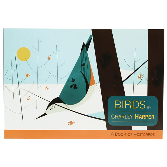 Charley Harper: Postcard Book - Birds