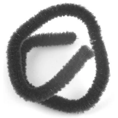 Chenille 9mm Black - 15 Pk aka Pipe cleaners