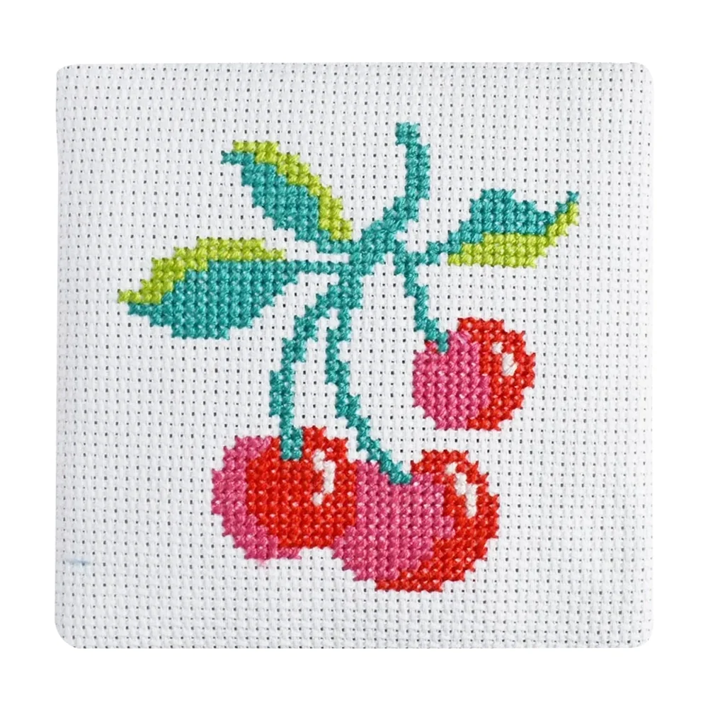 Cherries Mini Cross Stitch Kit