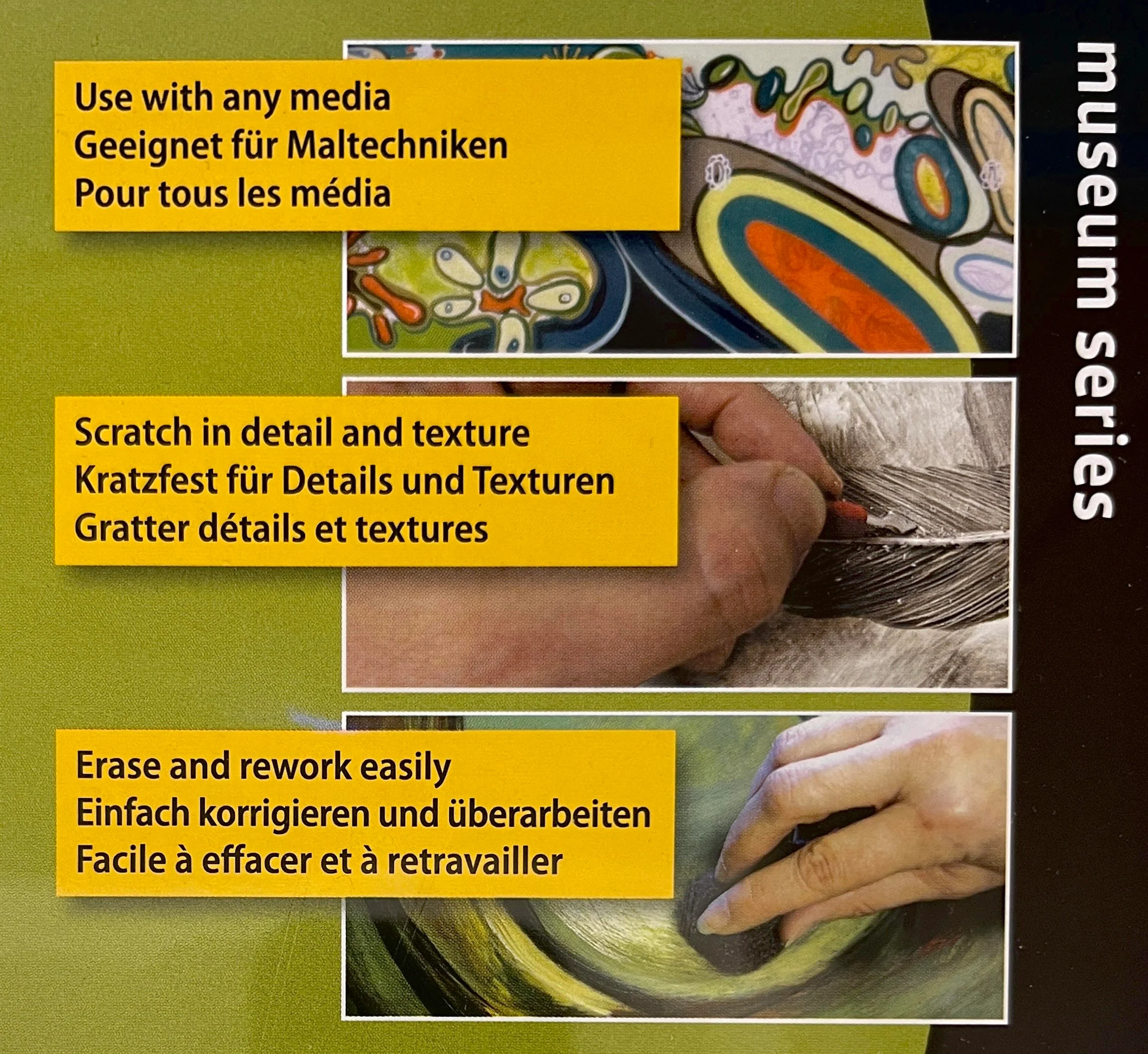 Claybord Multimedia Panel - Museum Series - 7/8" Profile - Image 3