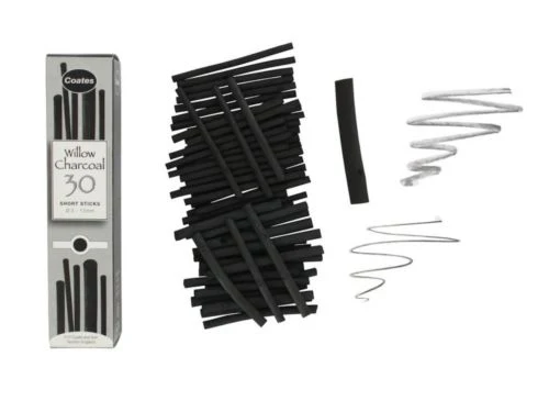 Coates Willow Charcoal Assorted Short x 30
