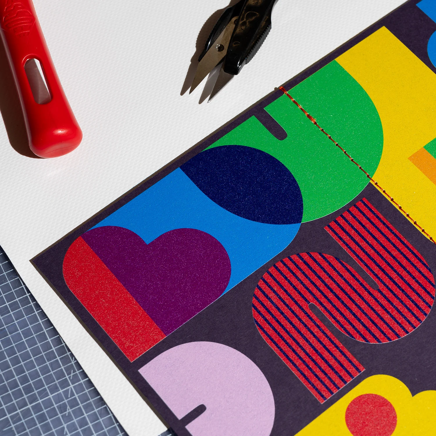 Colour Shift Stitched Notebook - Image 2