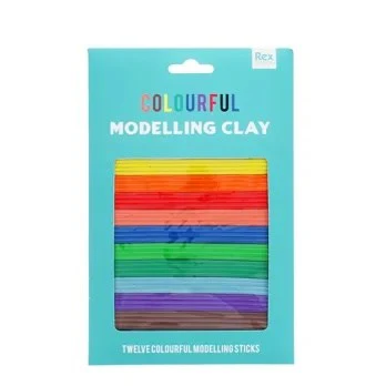 Colourful modelling clay