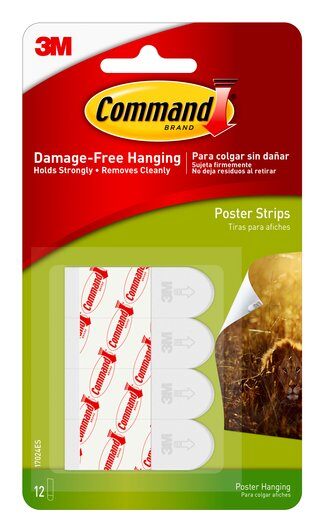 Command Poster Hanging Strips