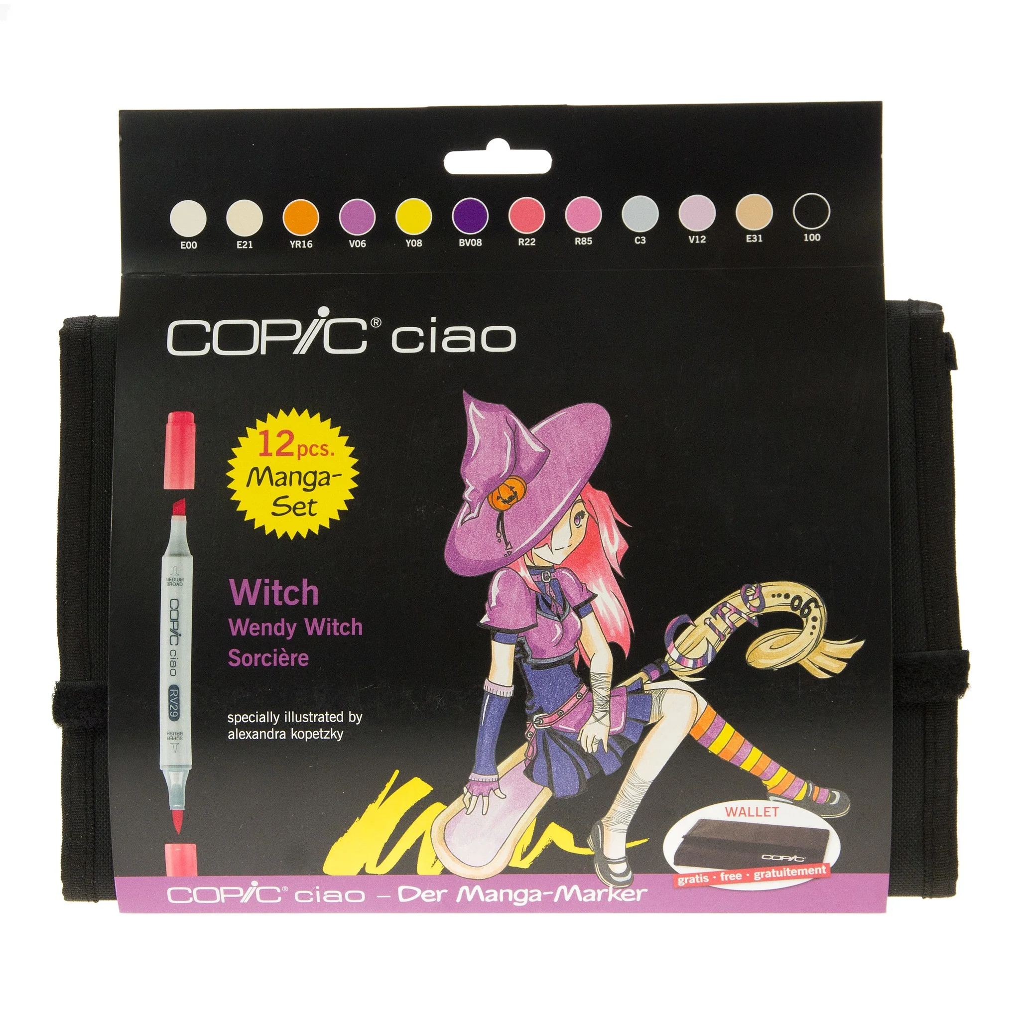 Copic Ciao Manga Witch Set