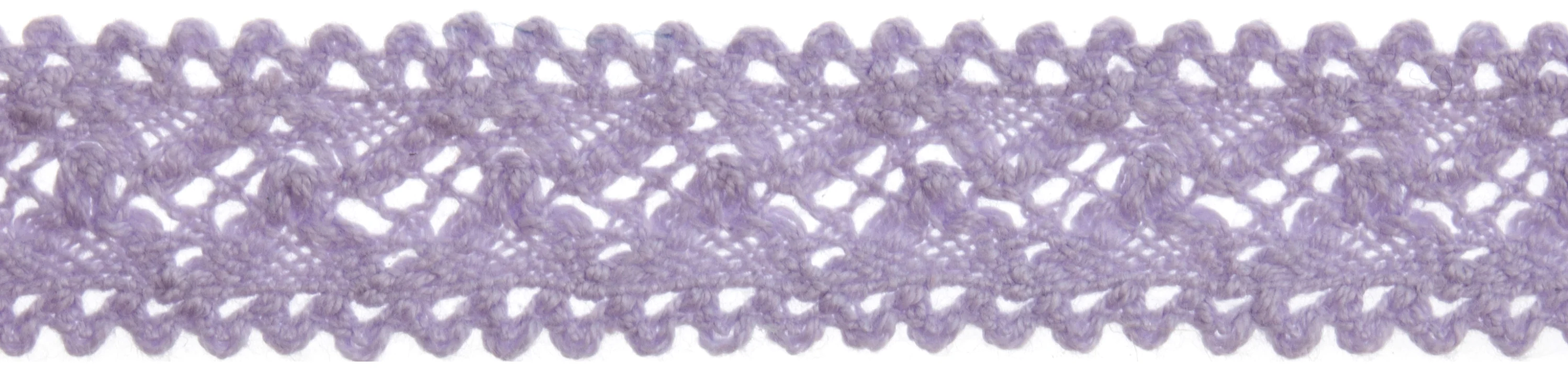 Cotton Lace - 4m x 18mm - Lilac