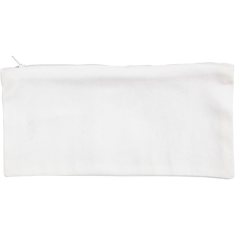 Cotton Pencil Case: Blank