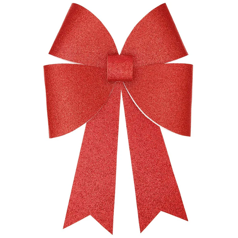 Paper Poetry Craft Kit XL Bow Glitter Red