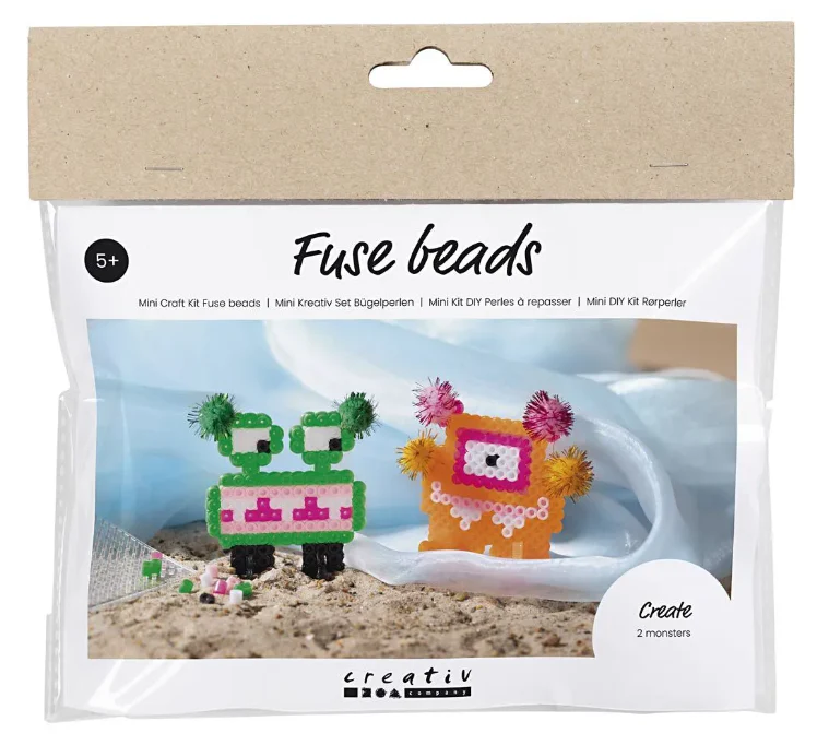 Min Craft Kit: Fuse Beads Monster