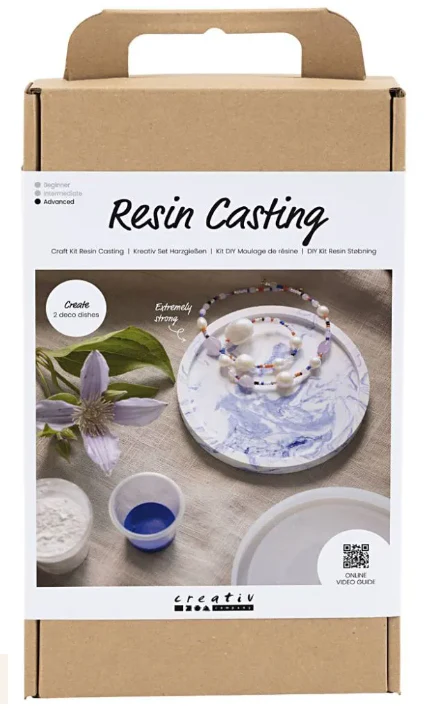 Craft Kit: Resin Casting Round Tray