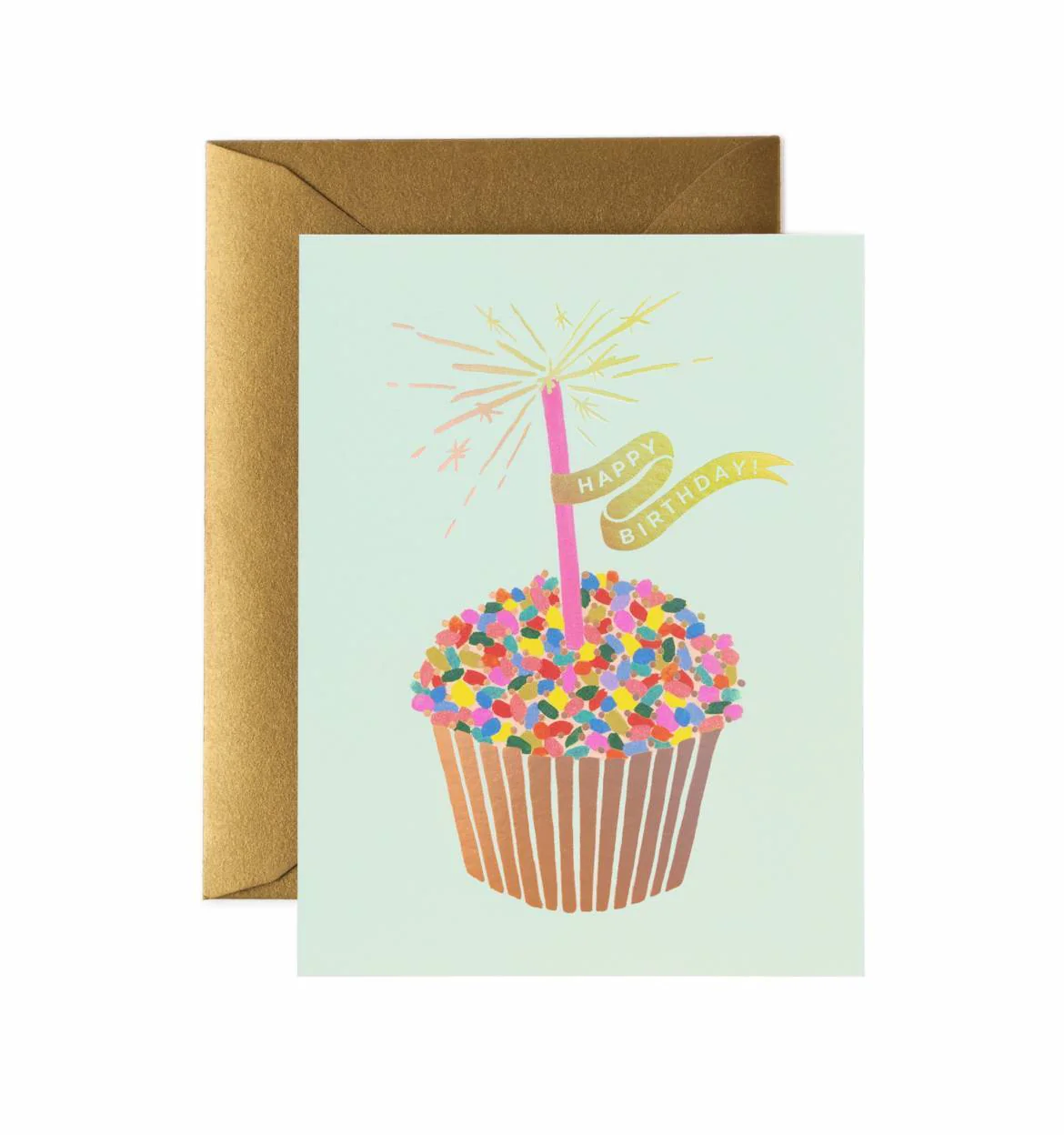 Cupcake Birthday Greetings Card