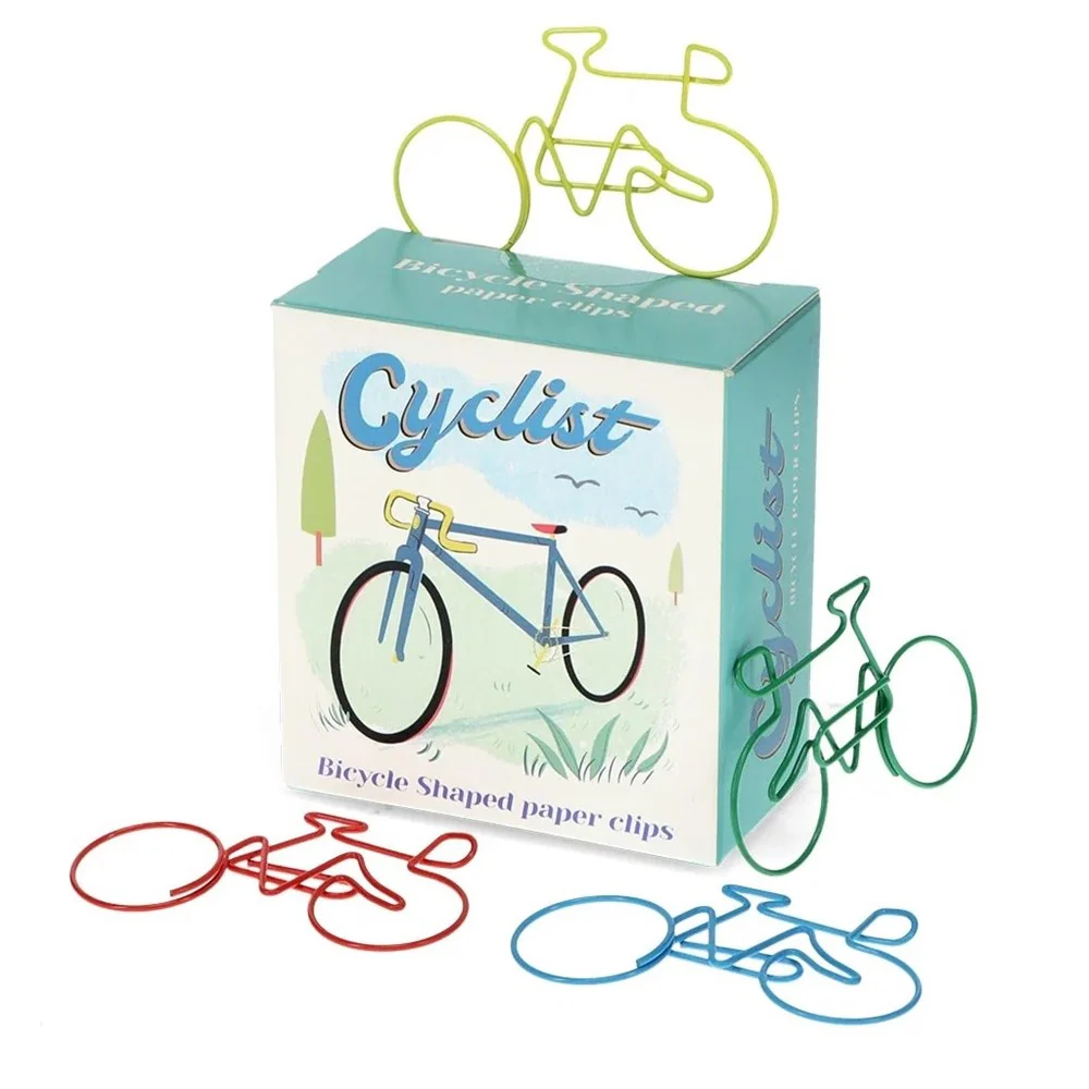 Cyclist Paper Clips