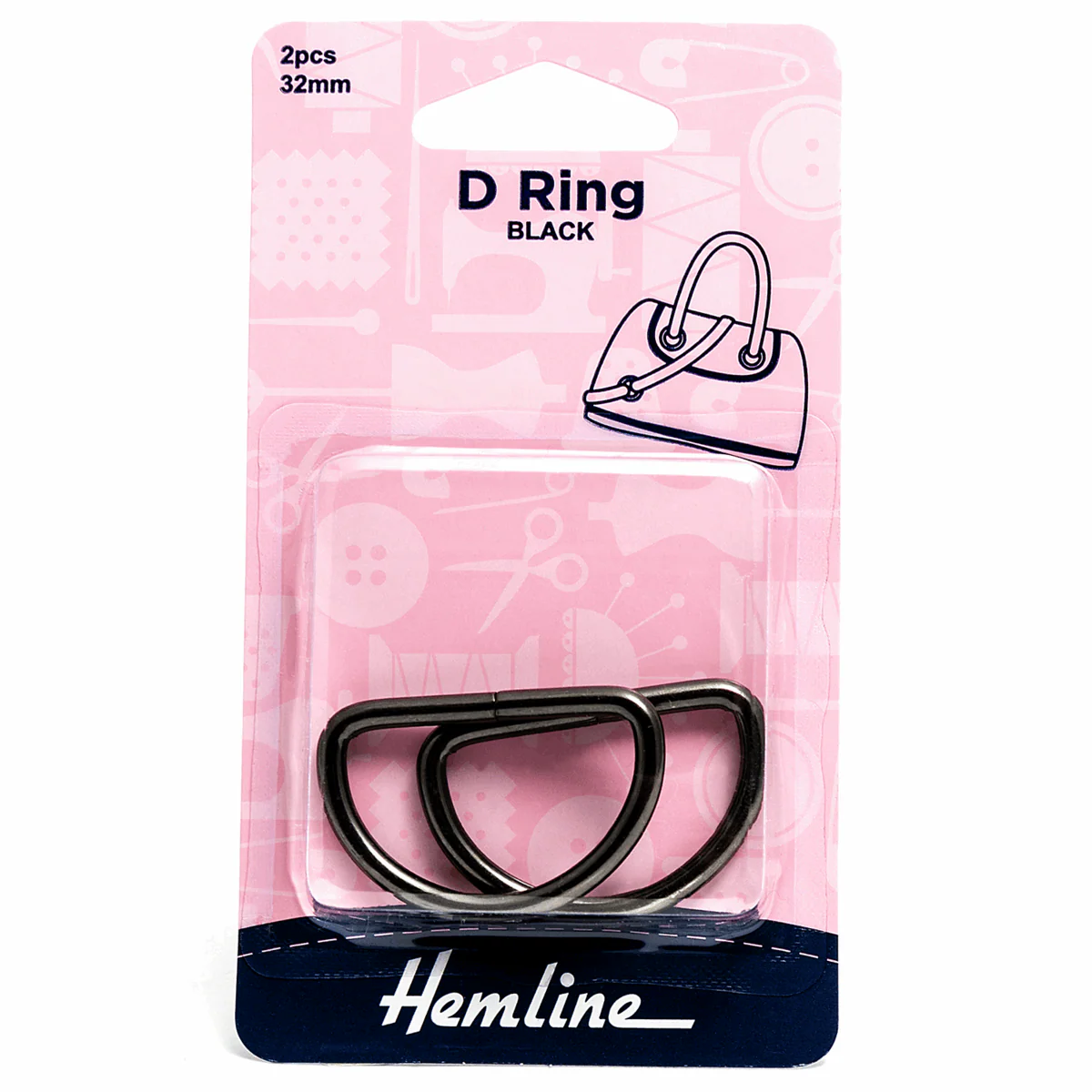 D Ring - Black (2pcs) - Image 3