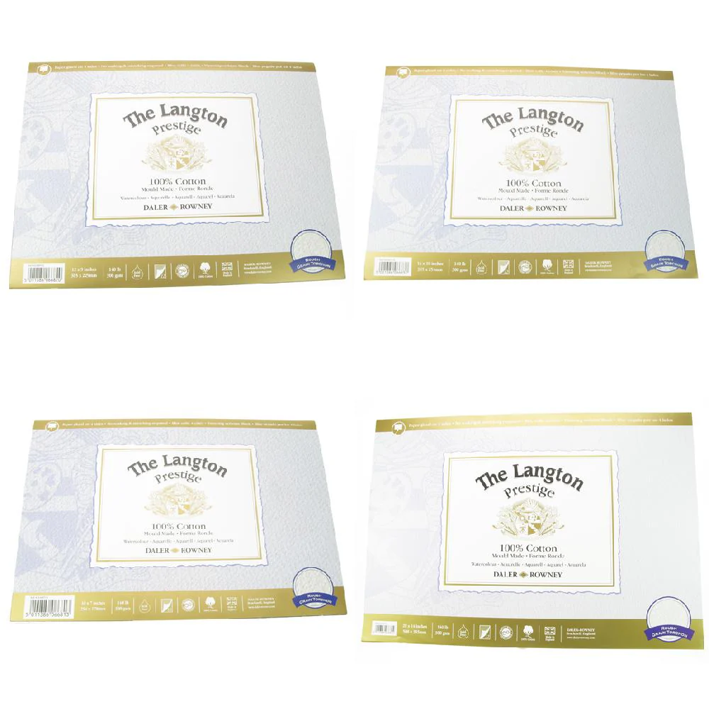 Langton Prestige Watercolour Rough Block