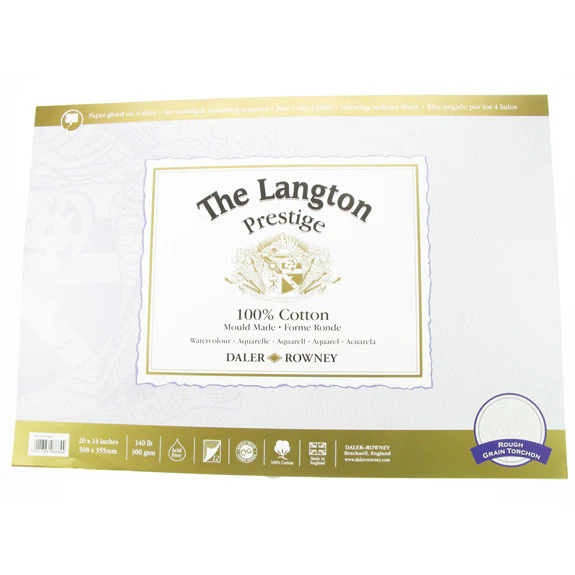 Langton Prestige Watercolour Rough Block - Image 4