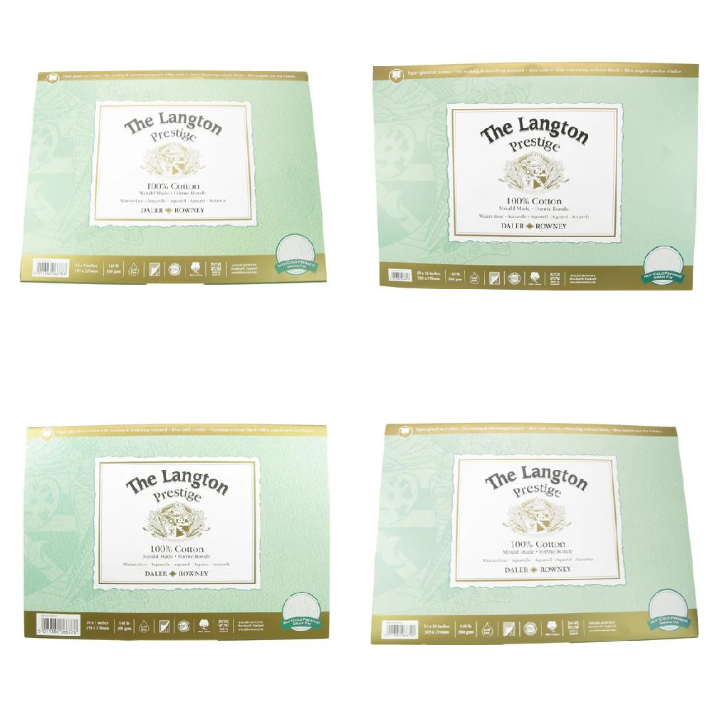 Langton Prestige Watercolour Cold Pressed Block