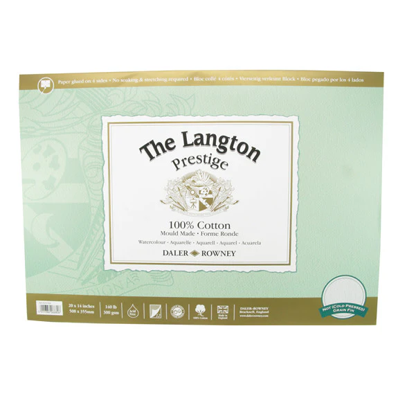 Langton Prestige Watercolour Cold Pressed Block - Image 4